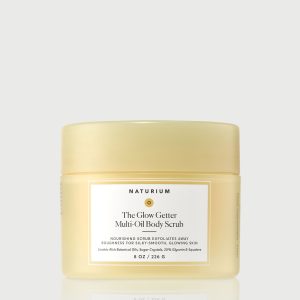 Naturium The Glow Getter Multi-Oil Body Scrub Exfoliating Nourishing Sugar Scrub 8 OZ 226 G