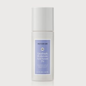 Naturium Quadruple Hyaluronic Acid Serum 5% Deep Hydrating Plumping Anti-Aging Facial Serum 2.0 FL OZ 60 ML